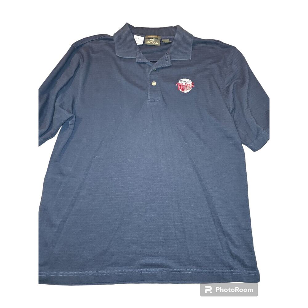 Antiqua Minnesota Twins Polo‎ Size Large